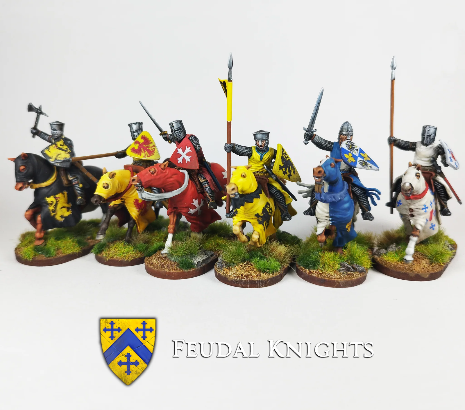 Mounted miniatures details