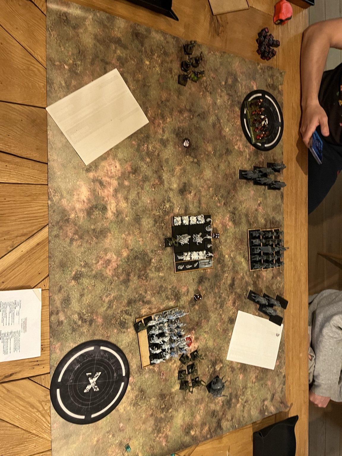 Giant Rats taking the central objective