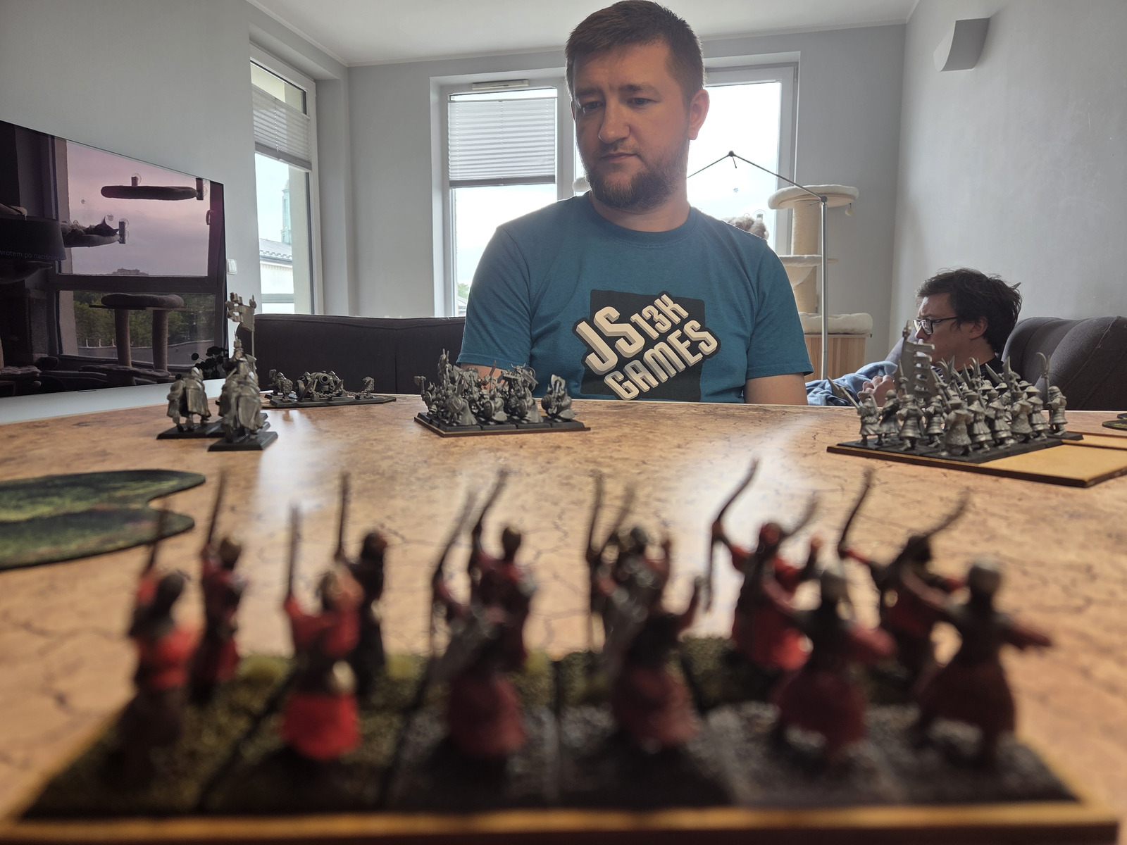 Tension building in the center