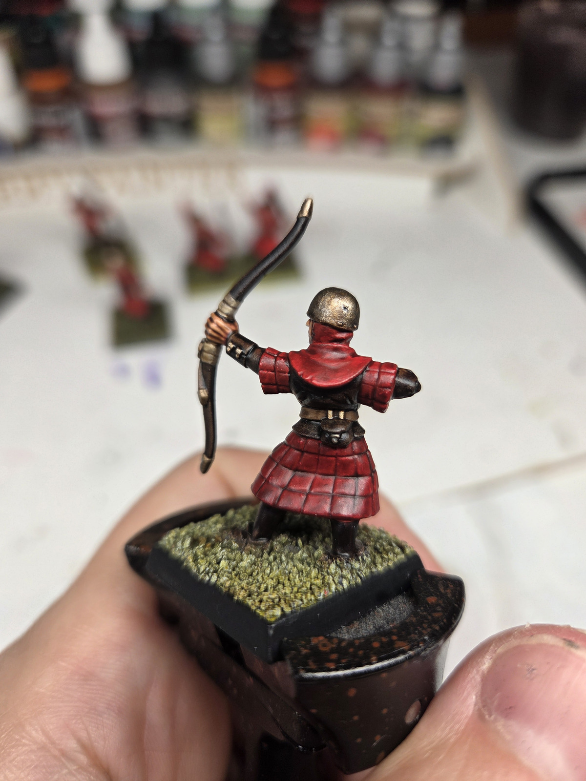 Work in progress miniature