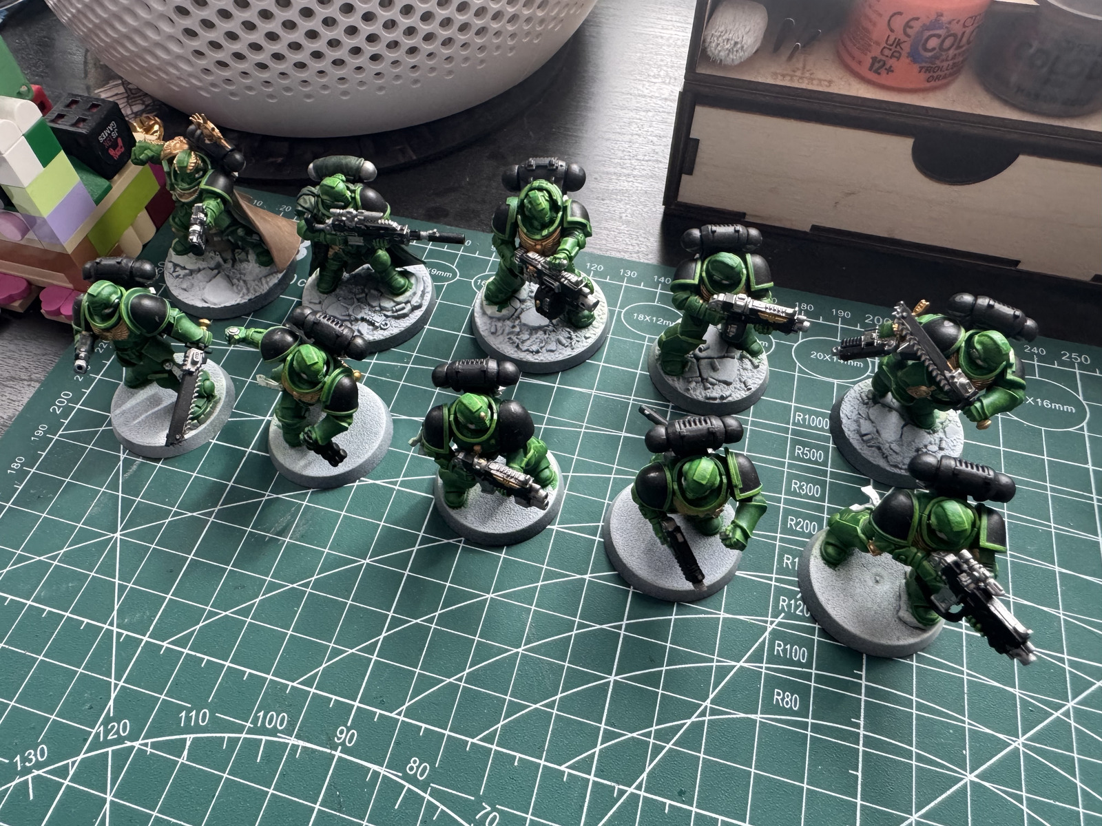 Angels of Death painting progress