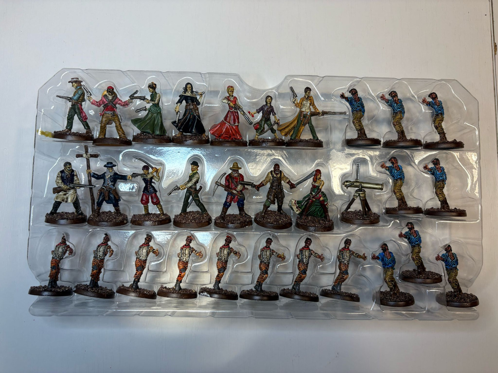 Painted Zombicide miniatures