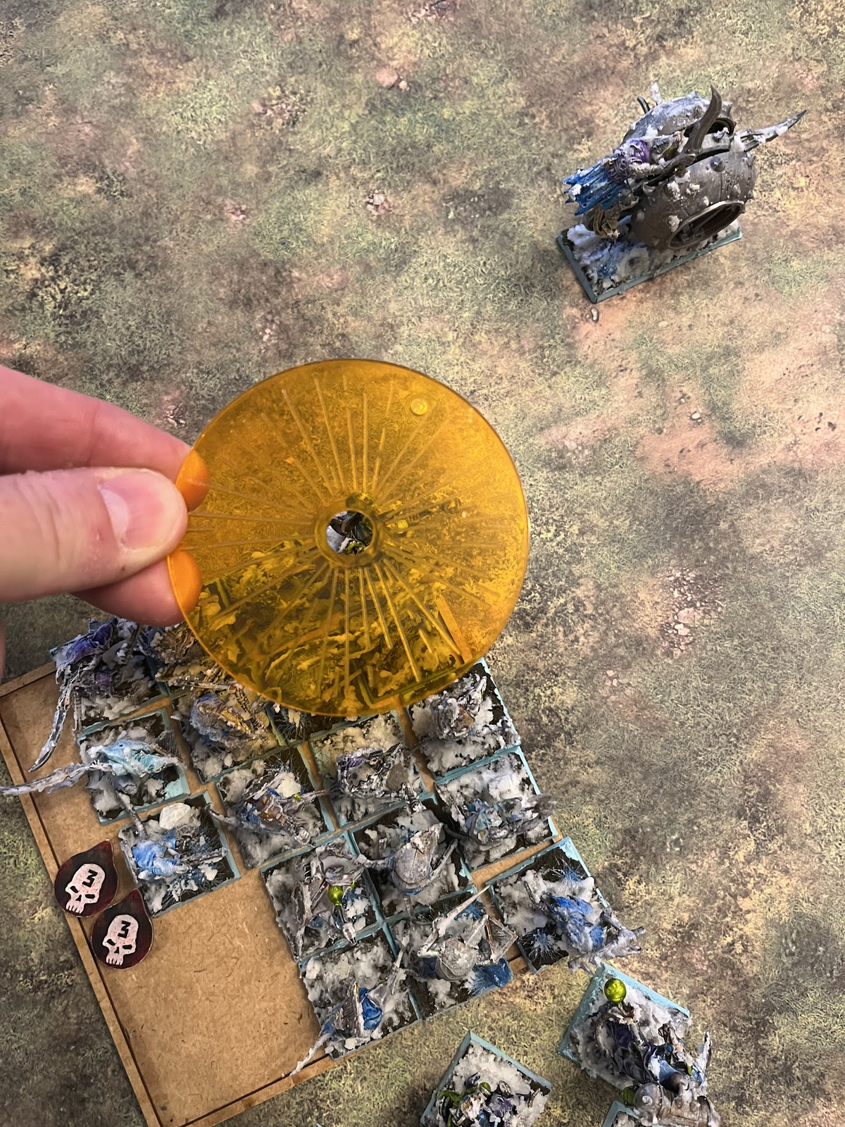 The knights break through