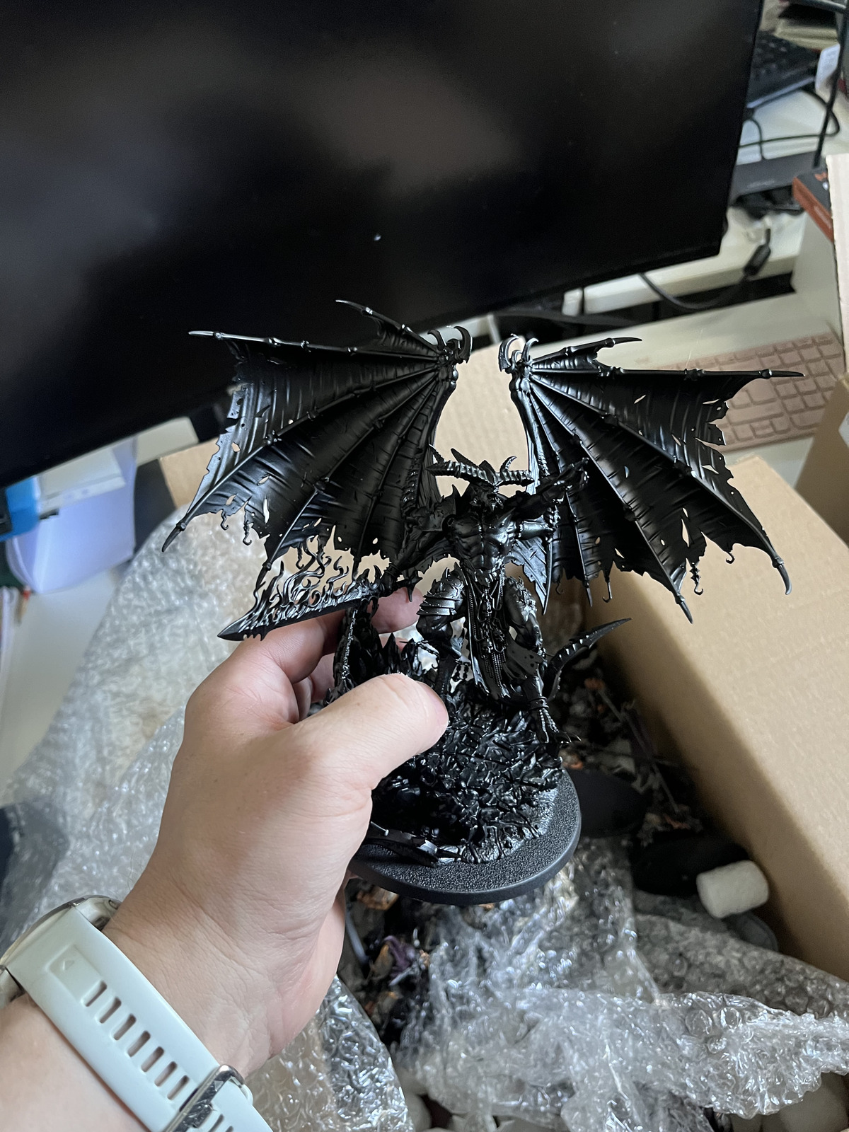 Unpainted Be’lakor in the army