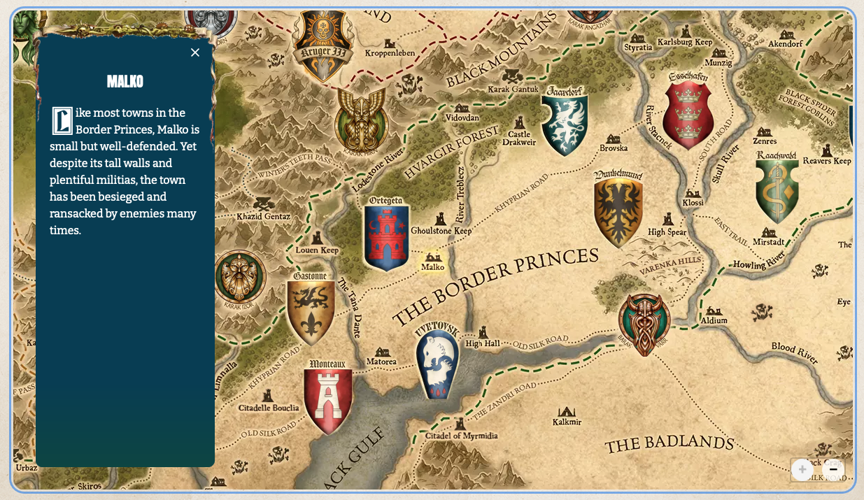 Another reference showing the wider Old World context