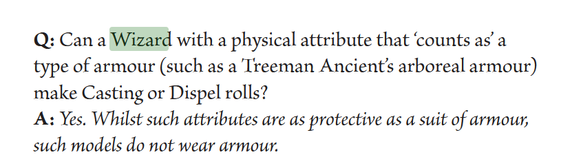 FAQ excerpt explaining how "counts as" works