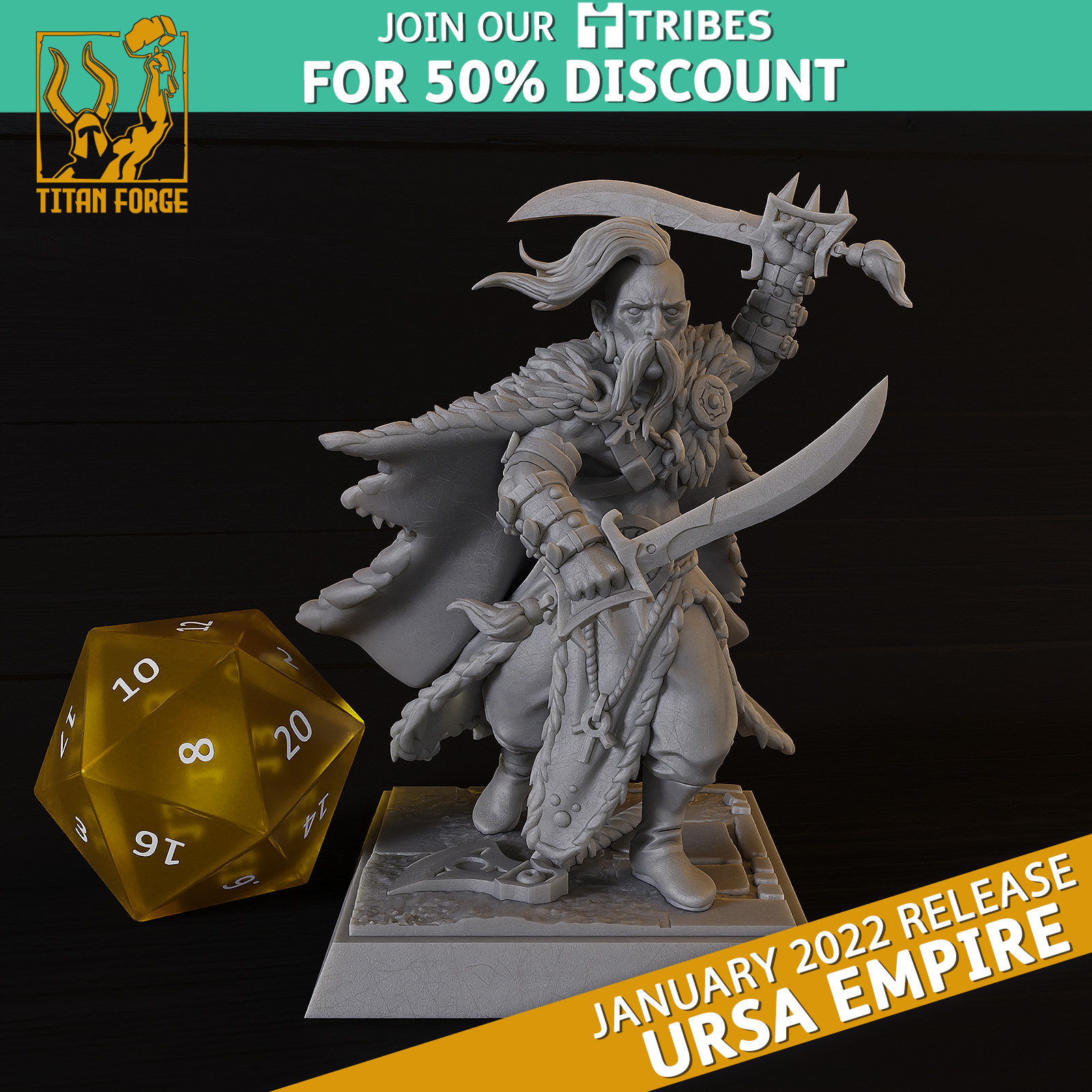 Titan Forge Ursa Empire hero Zagloba