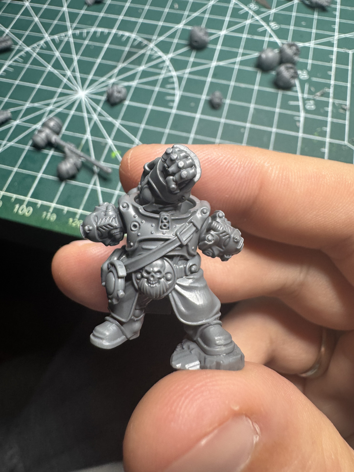 The Thing style hand conversion joke