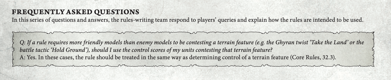 Screenshot about control versus model count