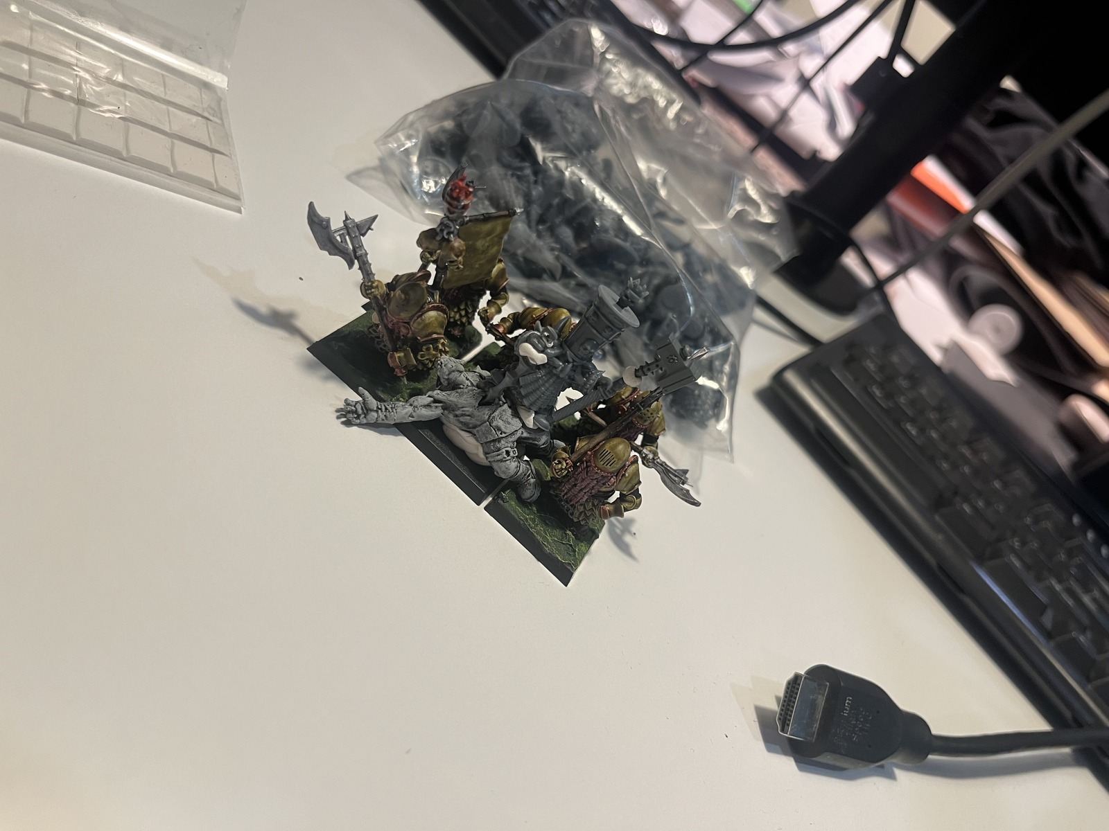 Kitbashed Castellan early build