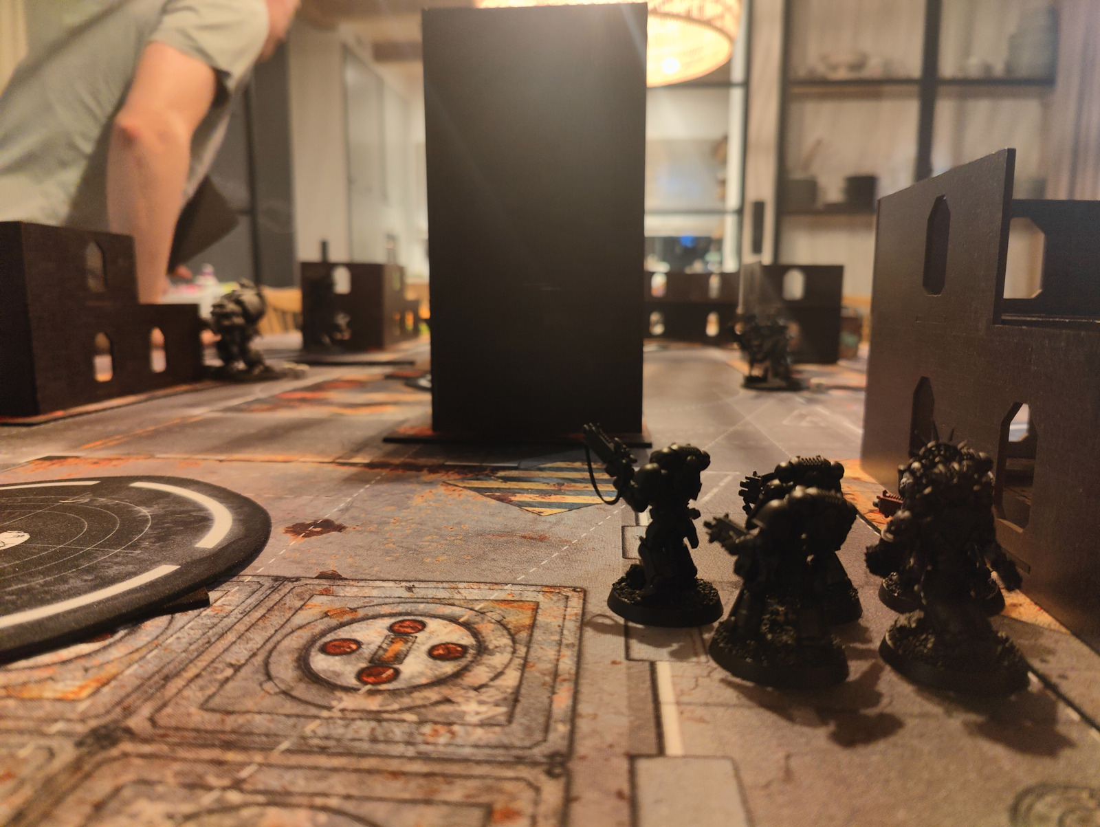 Mid-game action