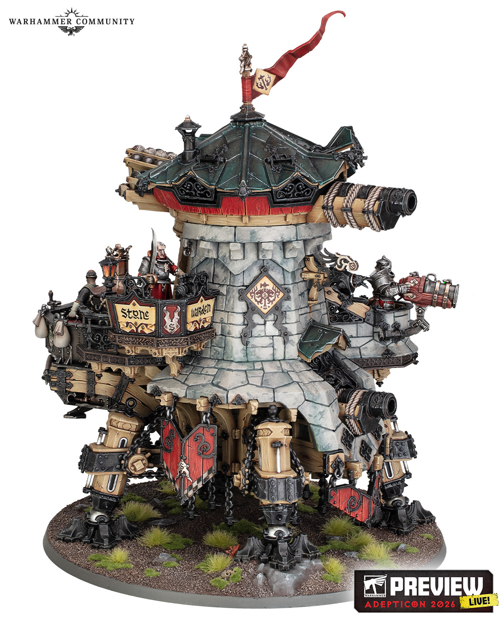 Cities of Sigmar model discussed on chat