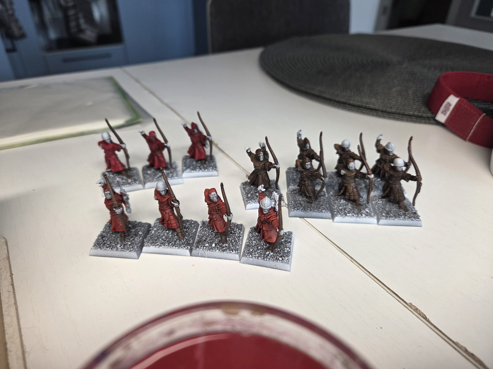 Bretonnian archers in progress