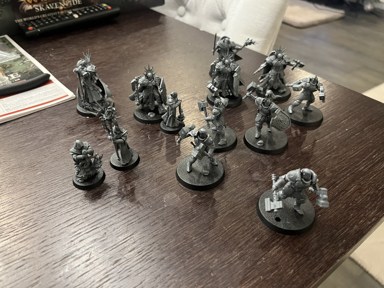 Freshly assembled Stormcast Eternals