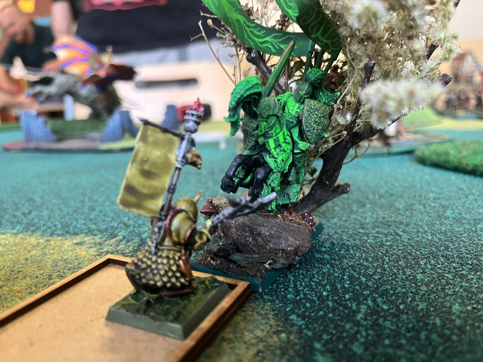 The infamous Green Knight matchup