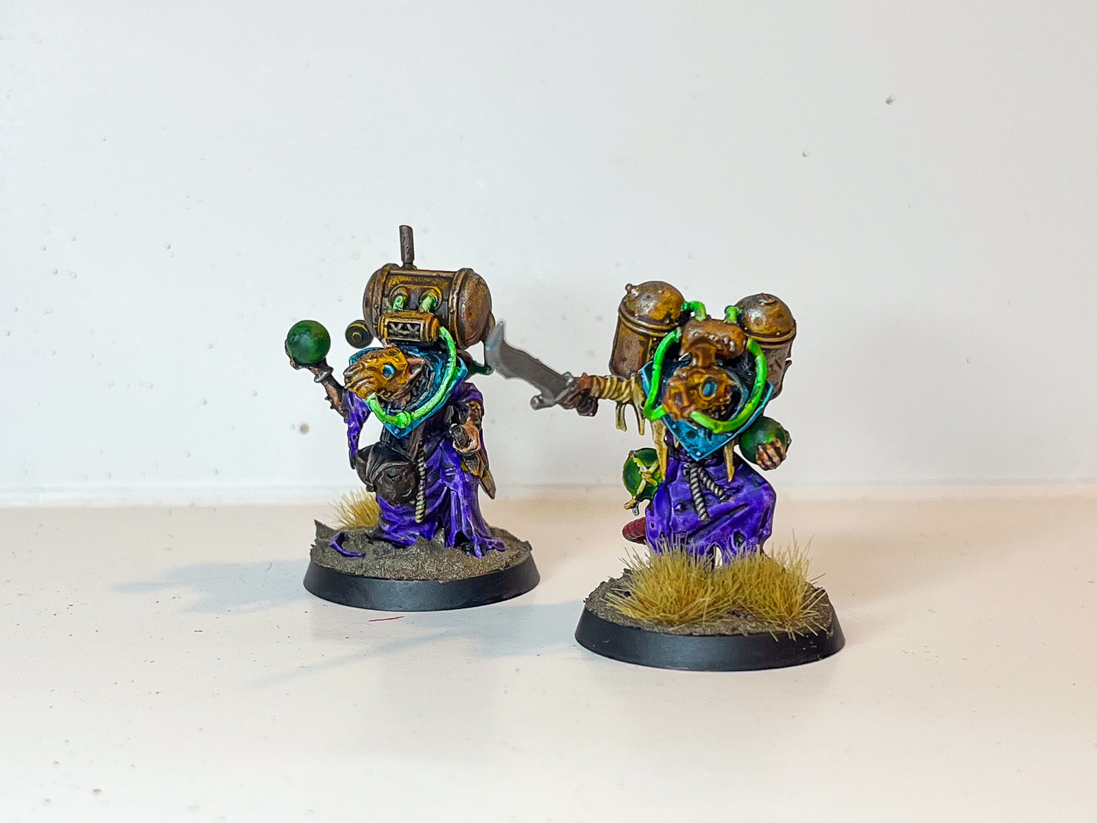 Another angle of the painted miniature