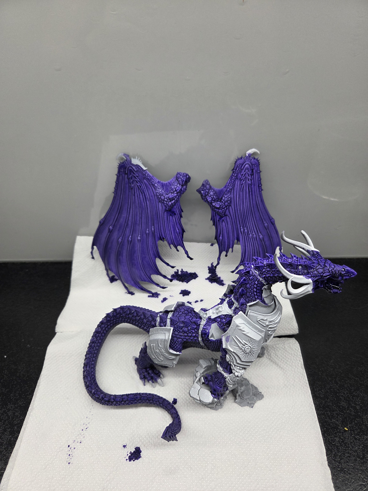 Work in progress miniature