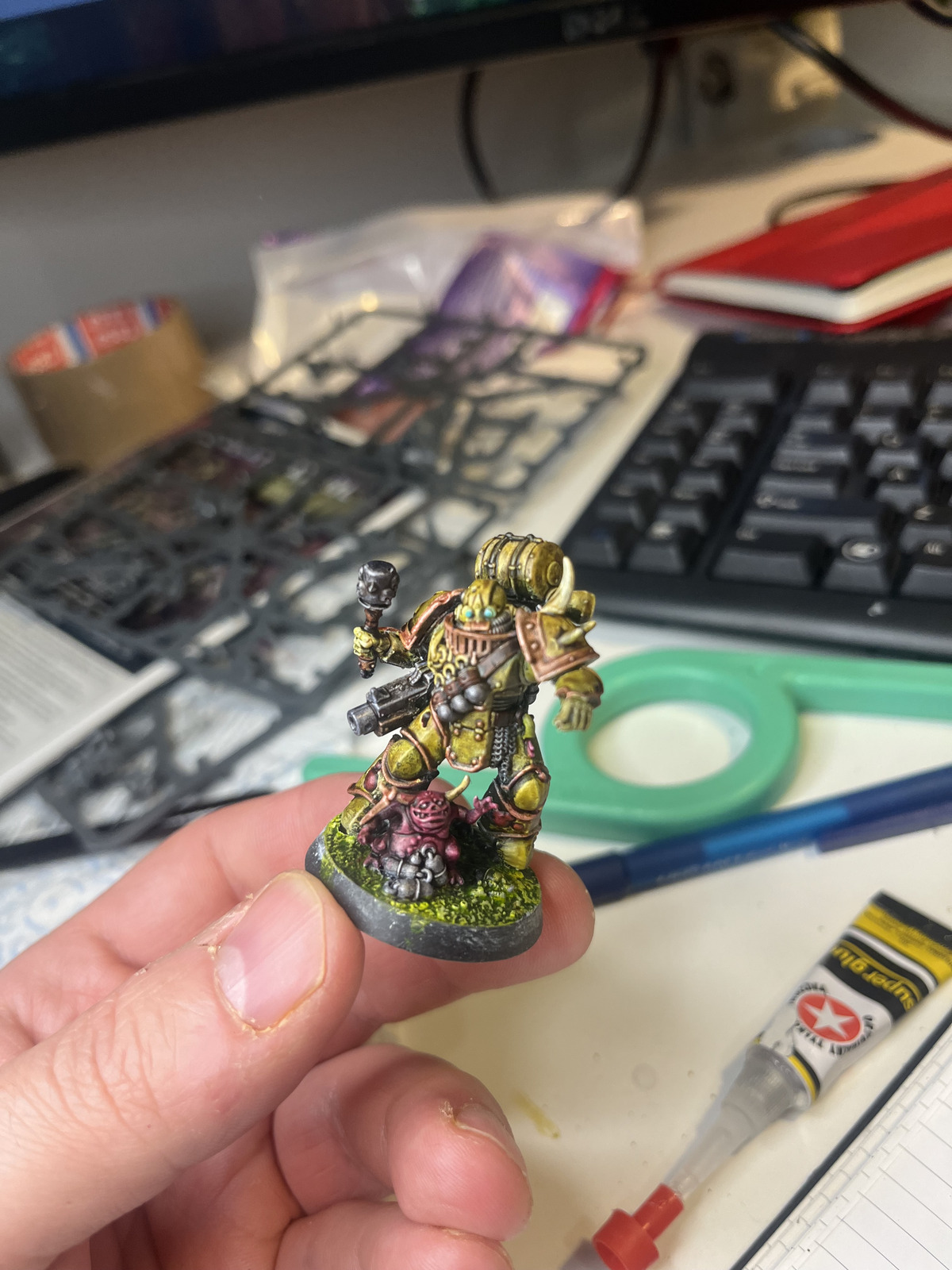 Michał's first Plague Marine