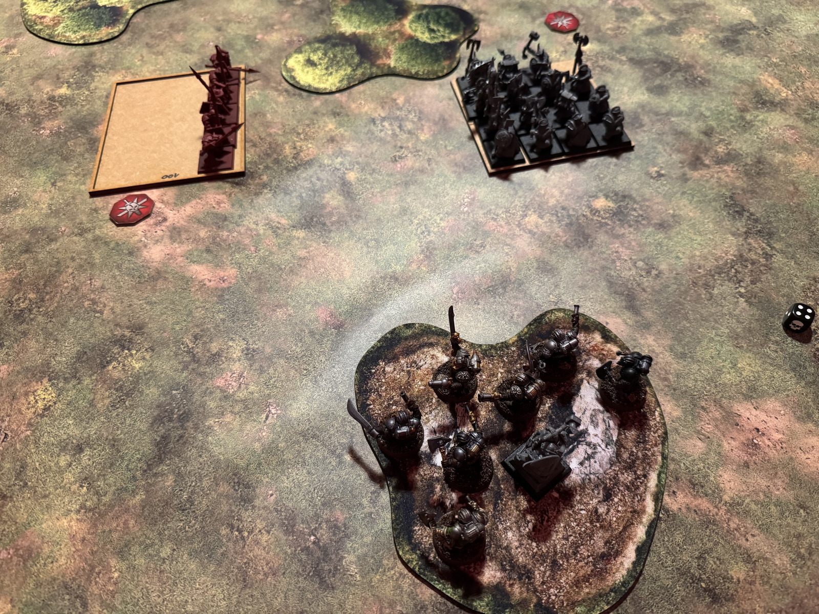 The dwarfen line holding firm