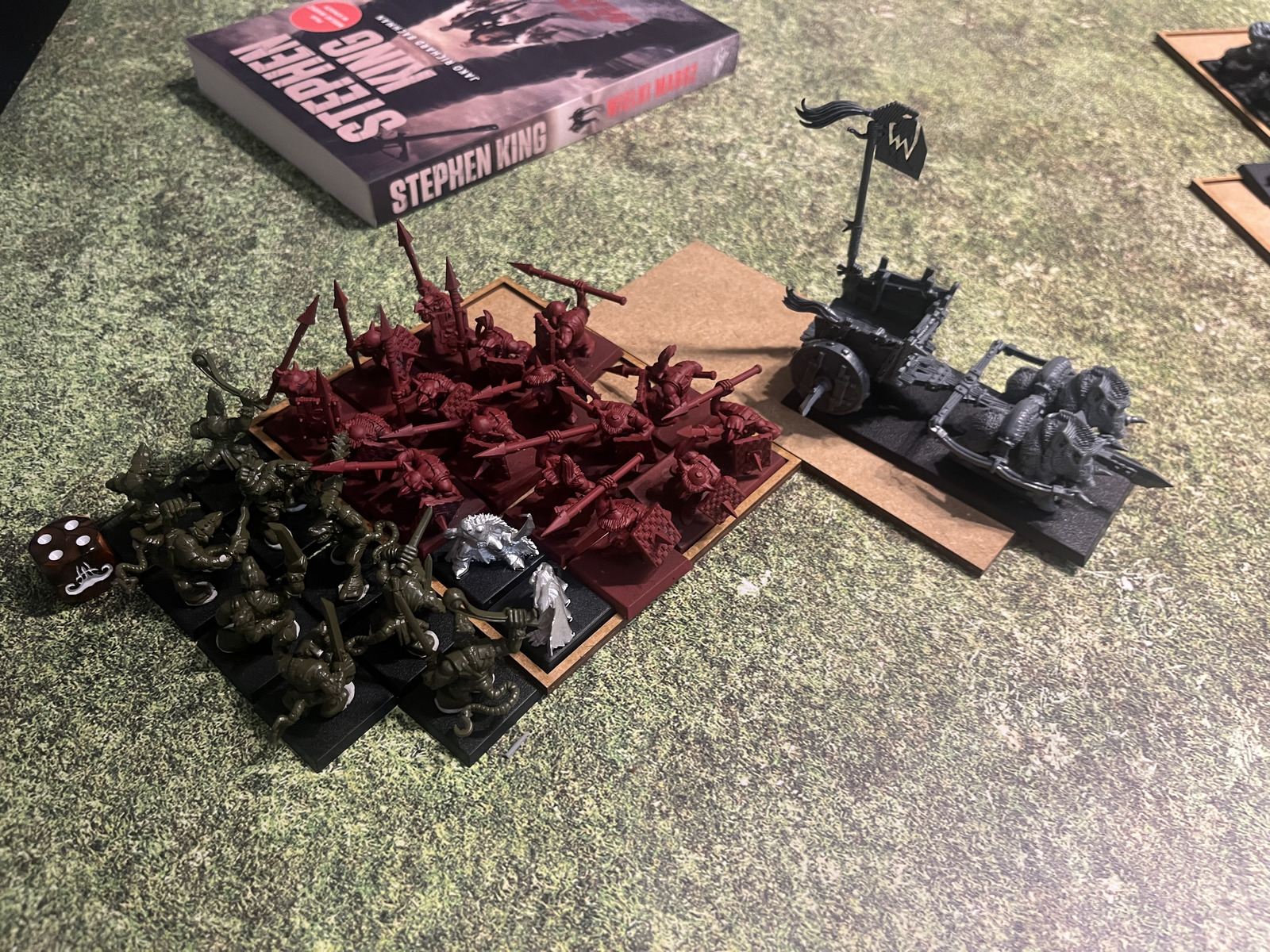 The overrun and pursuit chain begins to matter