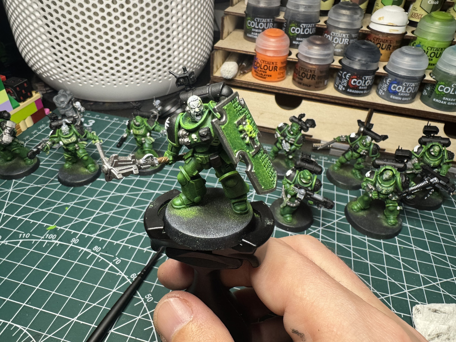 Ender's painting progress