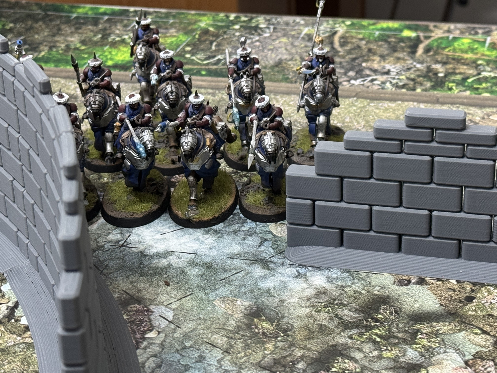 Mid-game table state