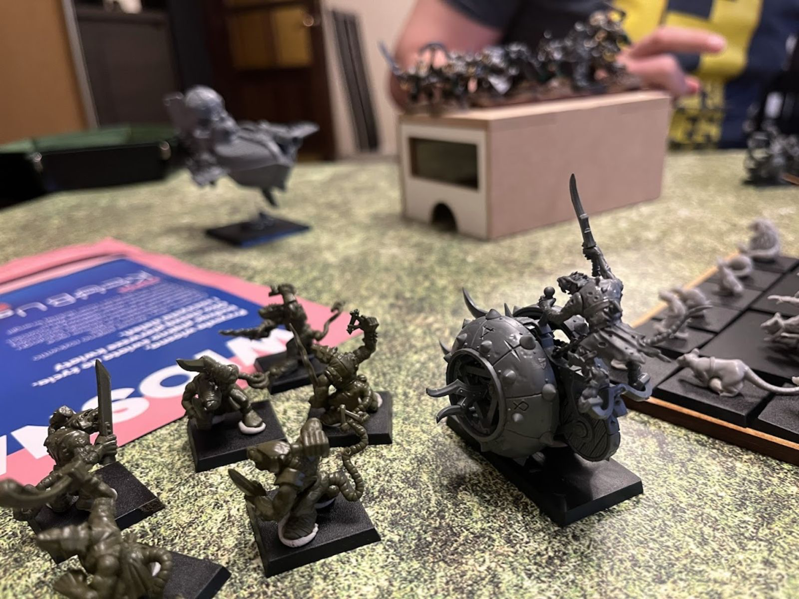 A photo from our duel