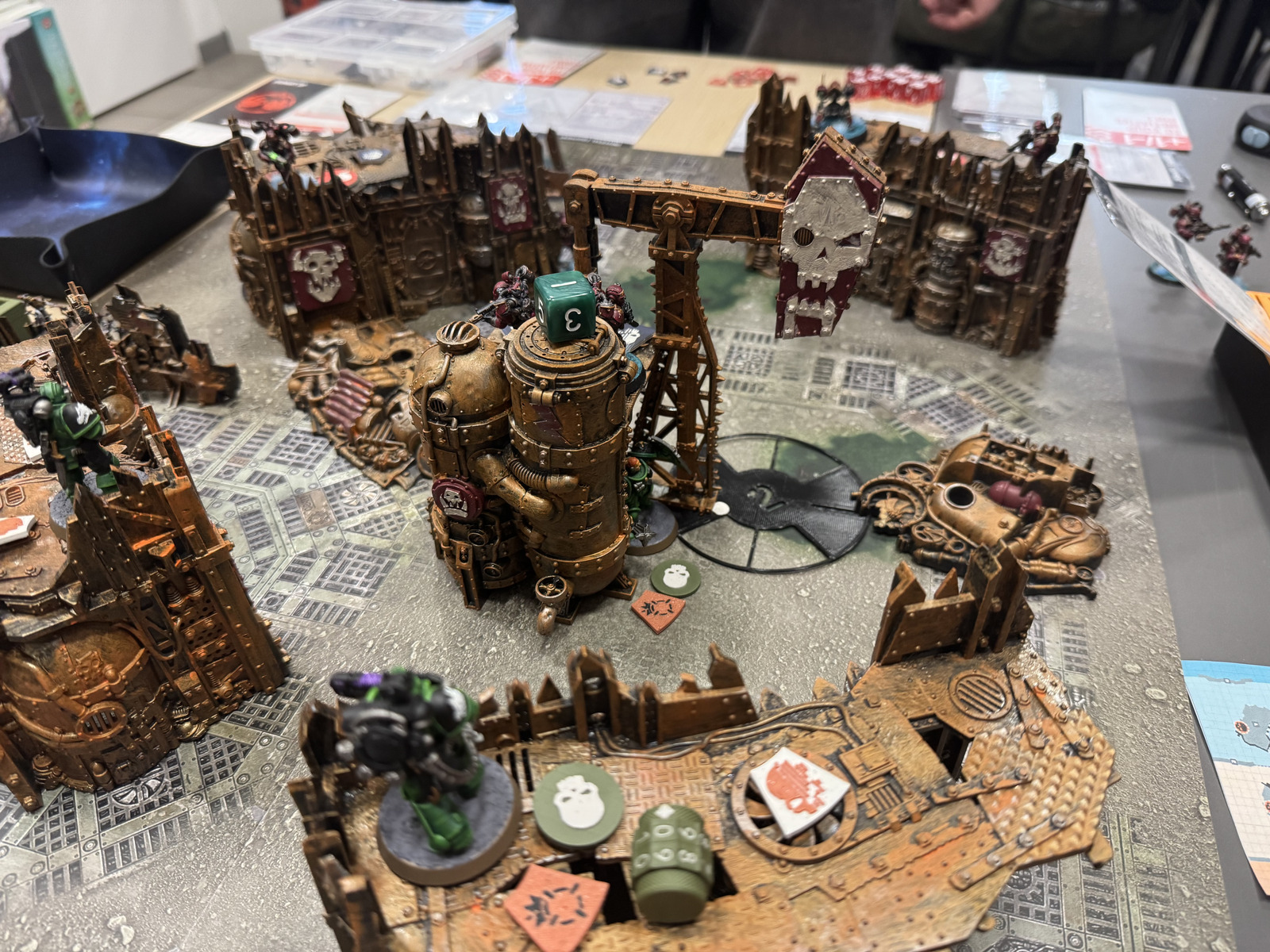 Second game against Tempestus Aquilons