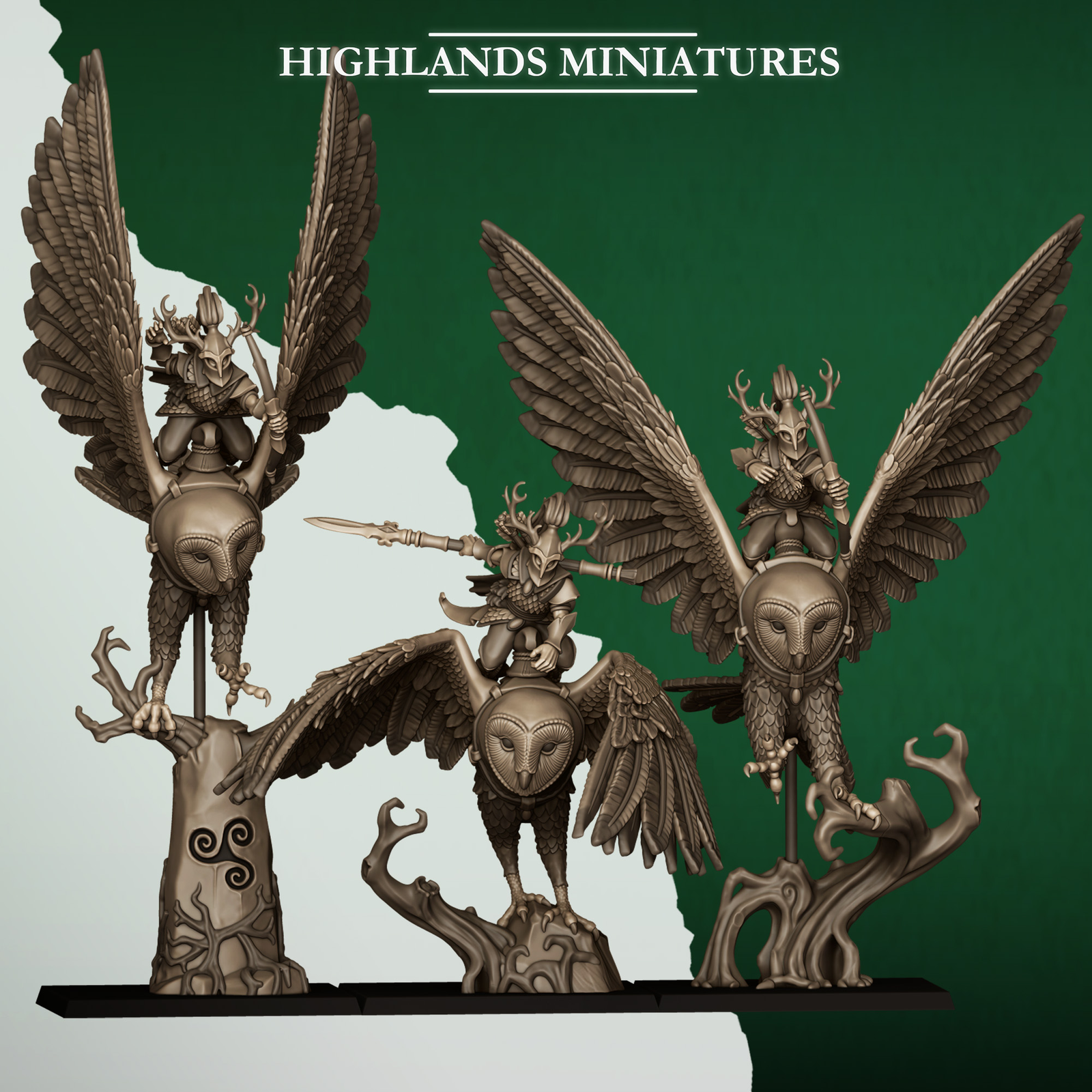 Another Highlands Miniatures Wood Elf sculpt