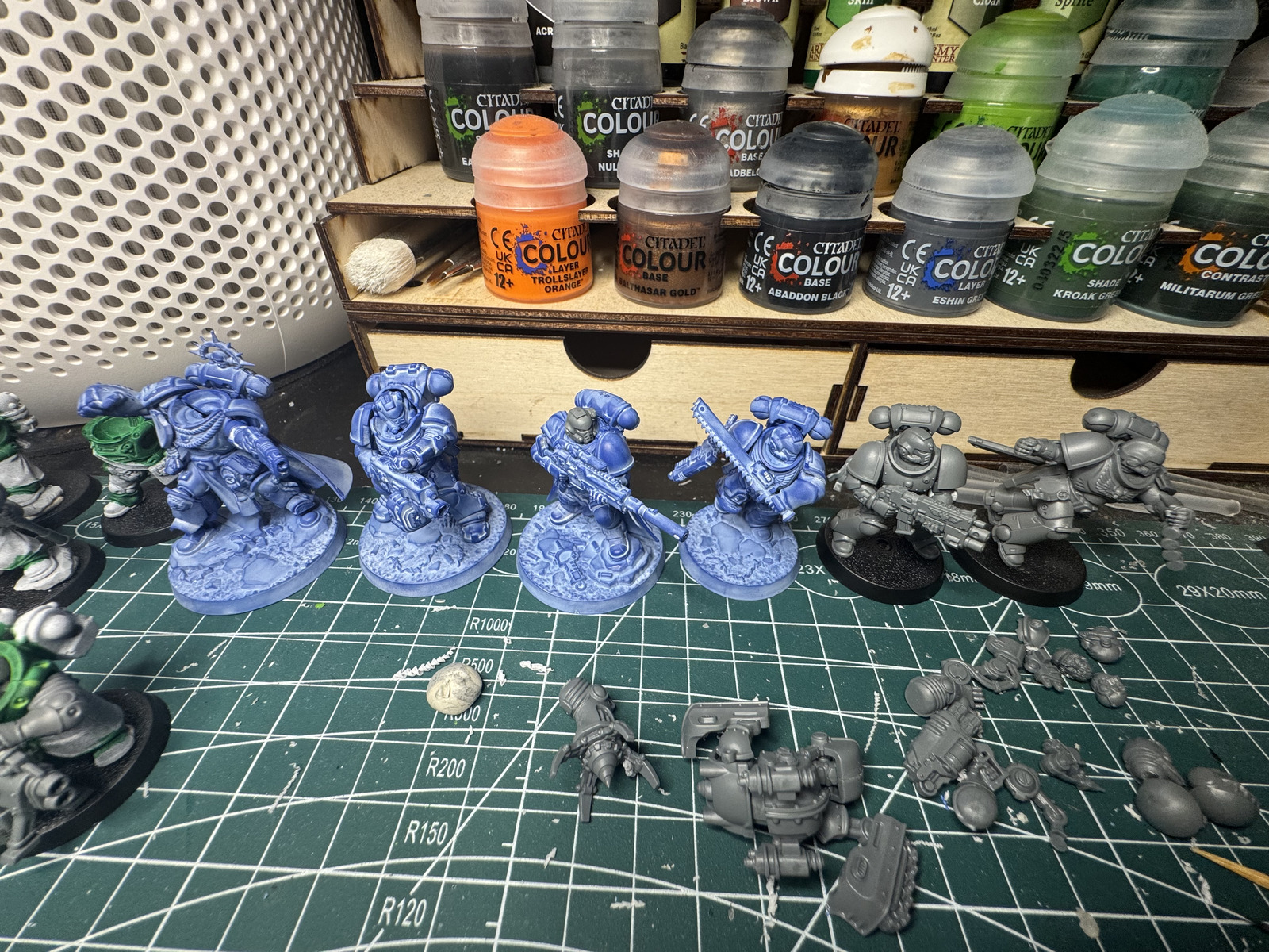 First six models for the roster