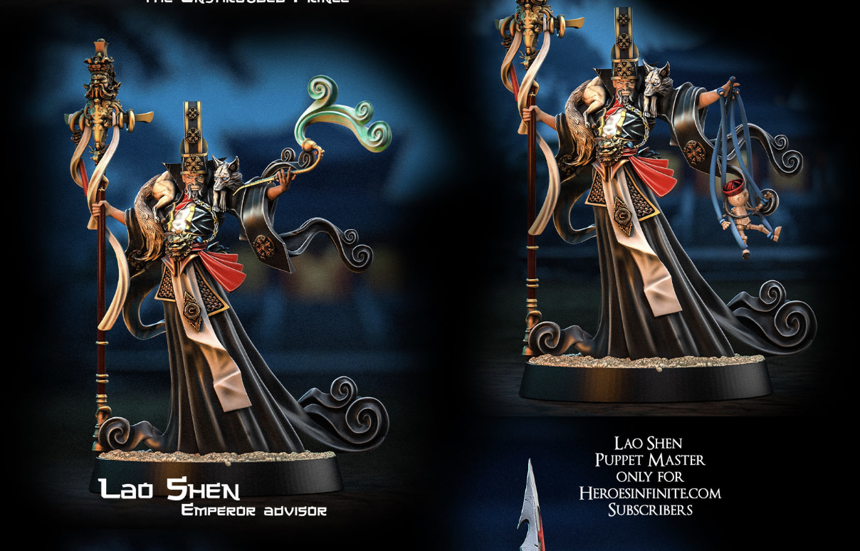 Heroes Infinite Cathay-style Astromancer proxy