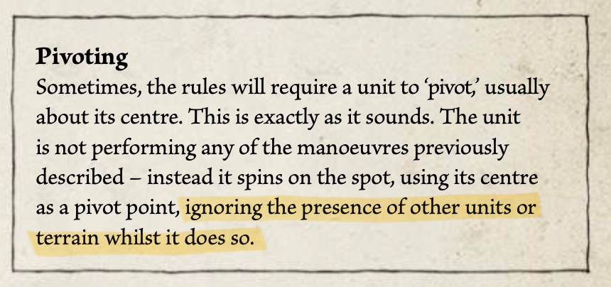 Screenshot from the rulebook curiosity