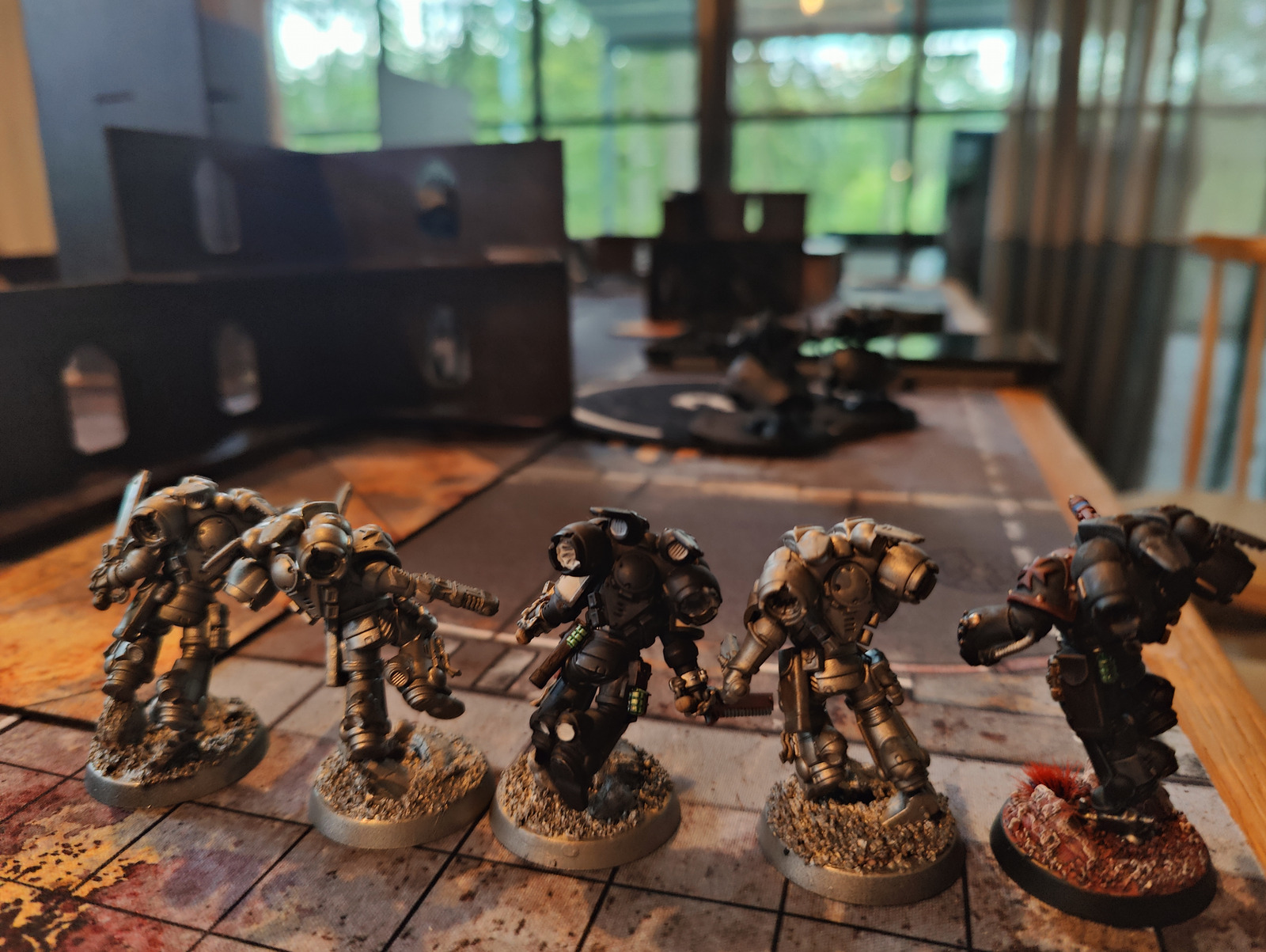 Cleared objective area