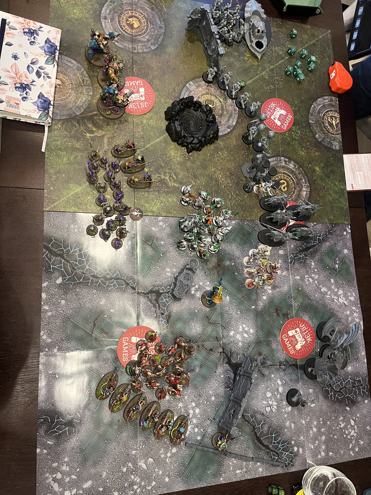 Mid-game action