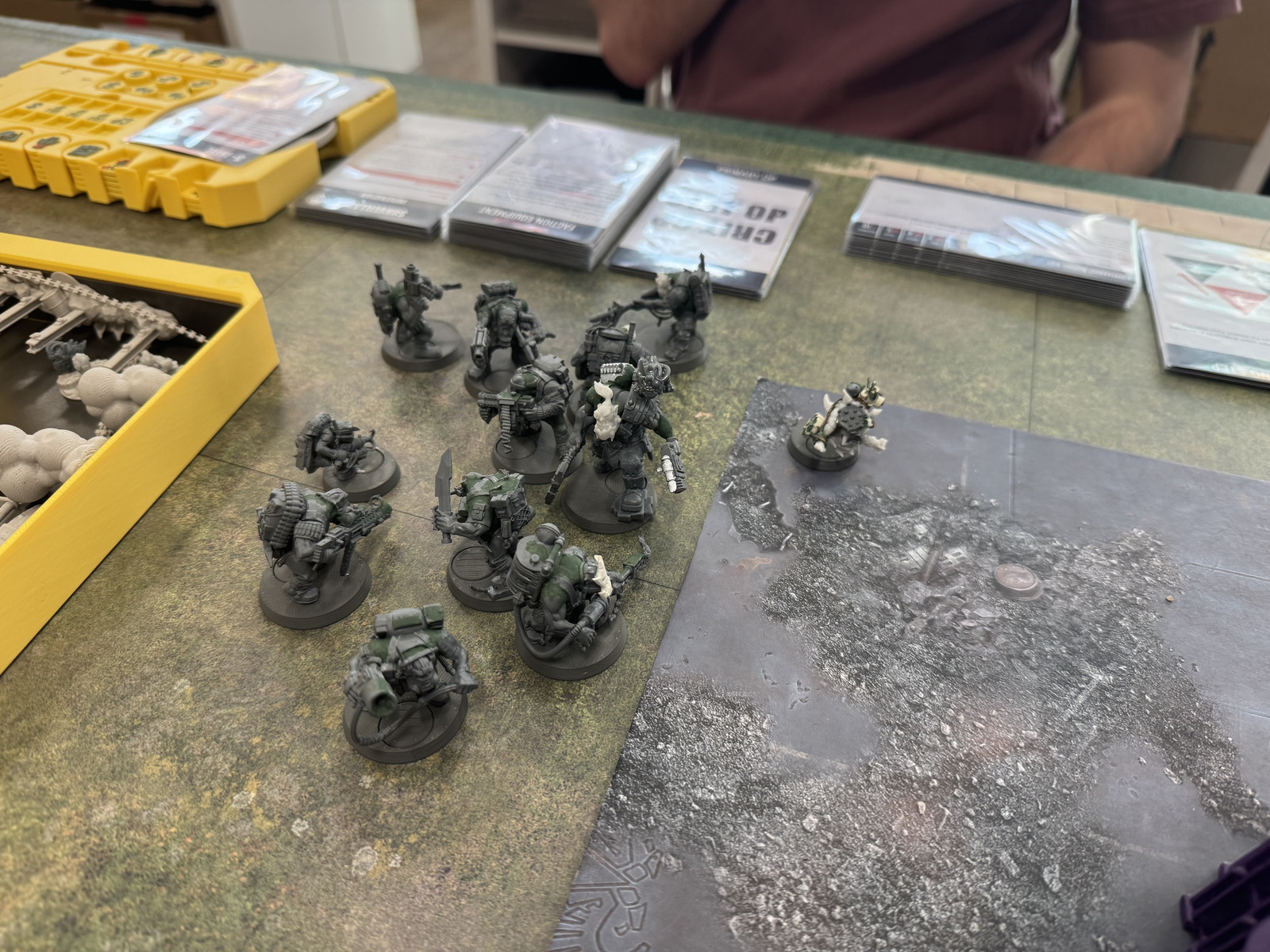 Orc units getting into position