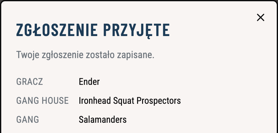 Campaign registration screenshot 2