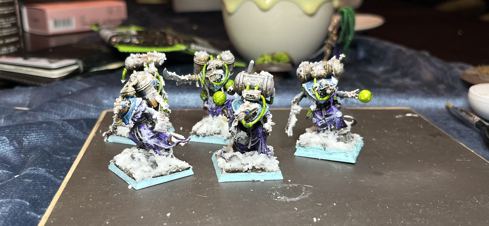 Five new Globadiers for the Warp Walkers