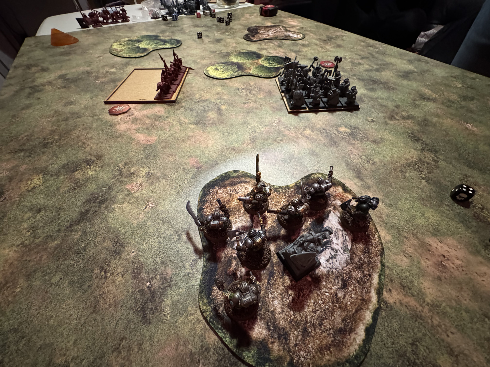 Aftermath of the dwarfs' victory over the greenskins