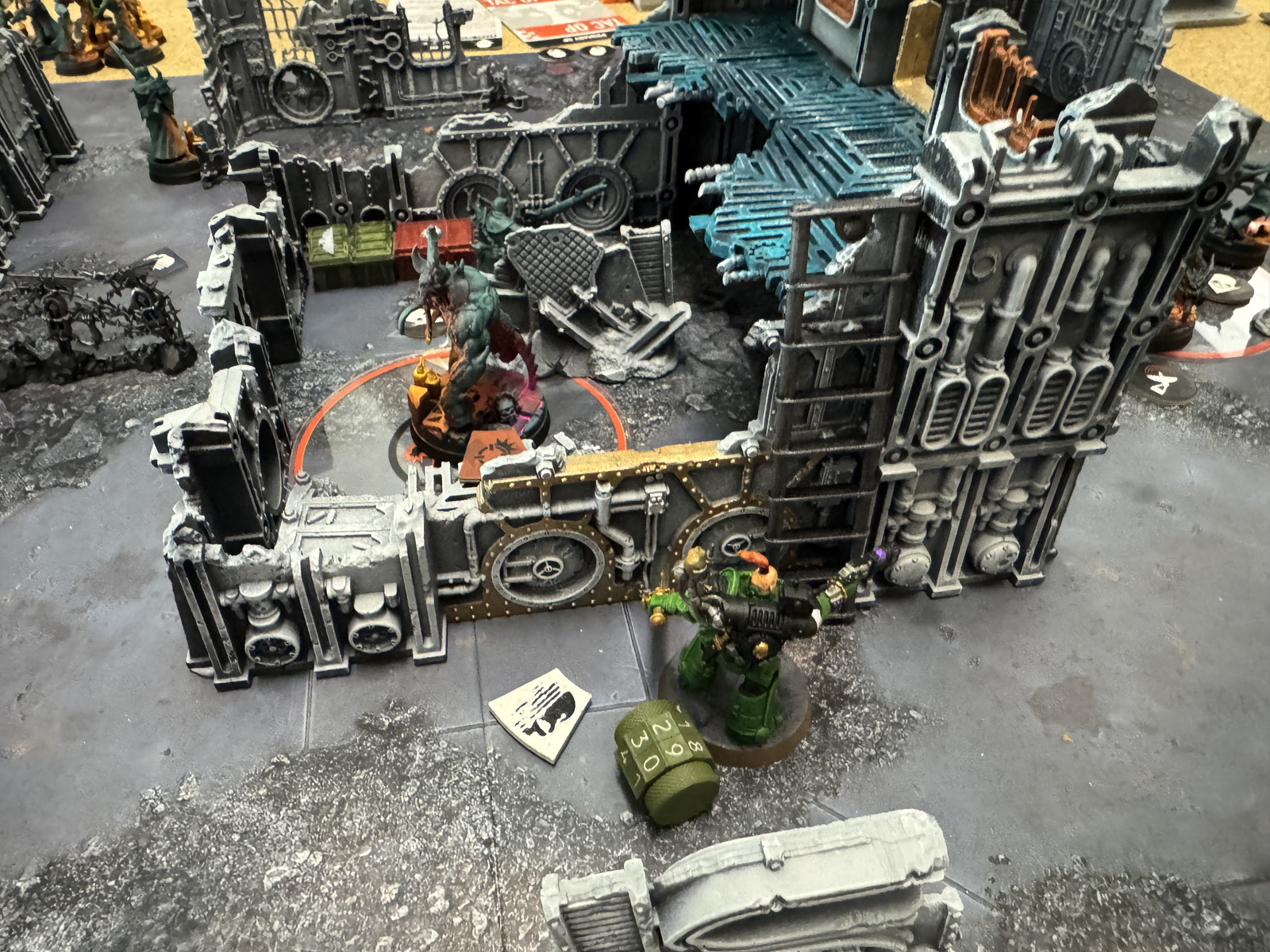 Army close-up with OSL