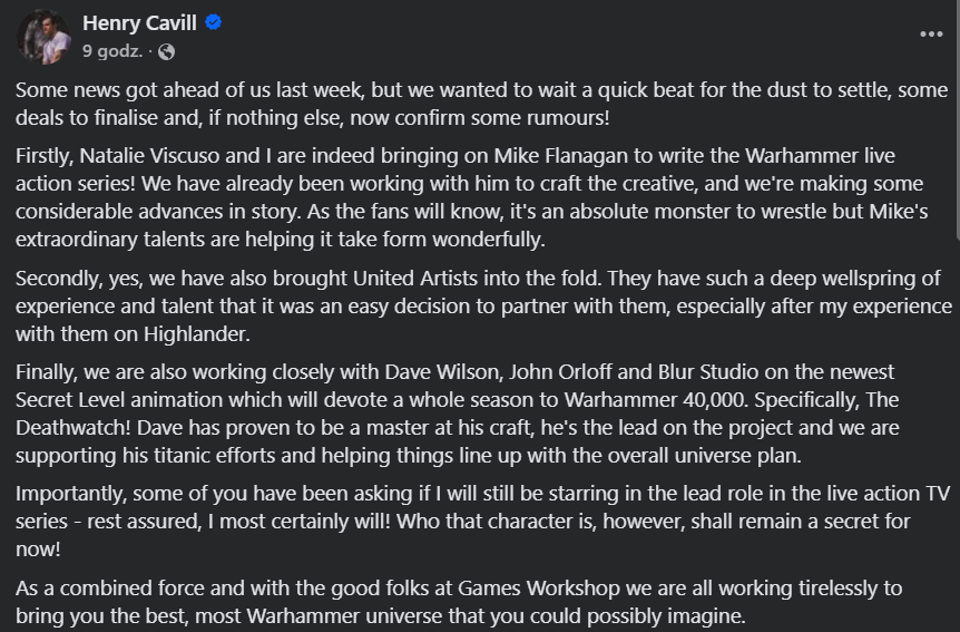 Secret Level / Deathwatch screenshot shared in chat