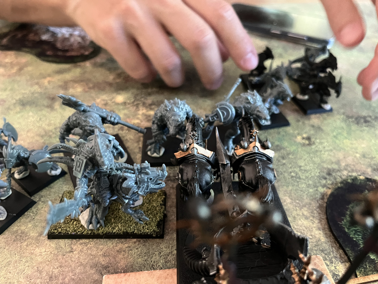 The battlefield river made life much easier for the Aquatic Lizardmen