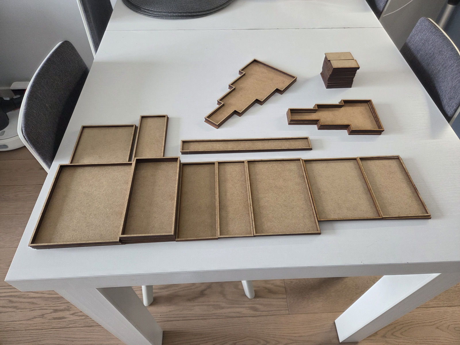 Movement trays for the army