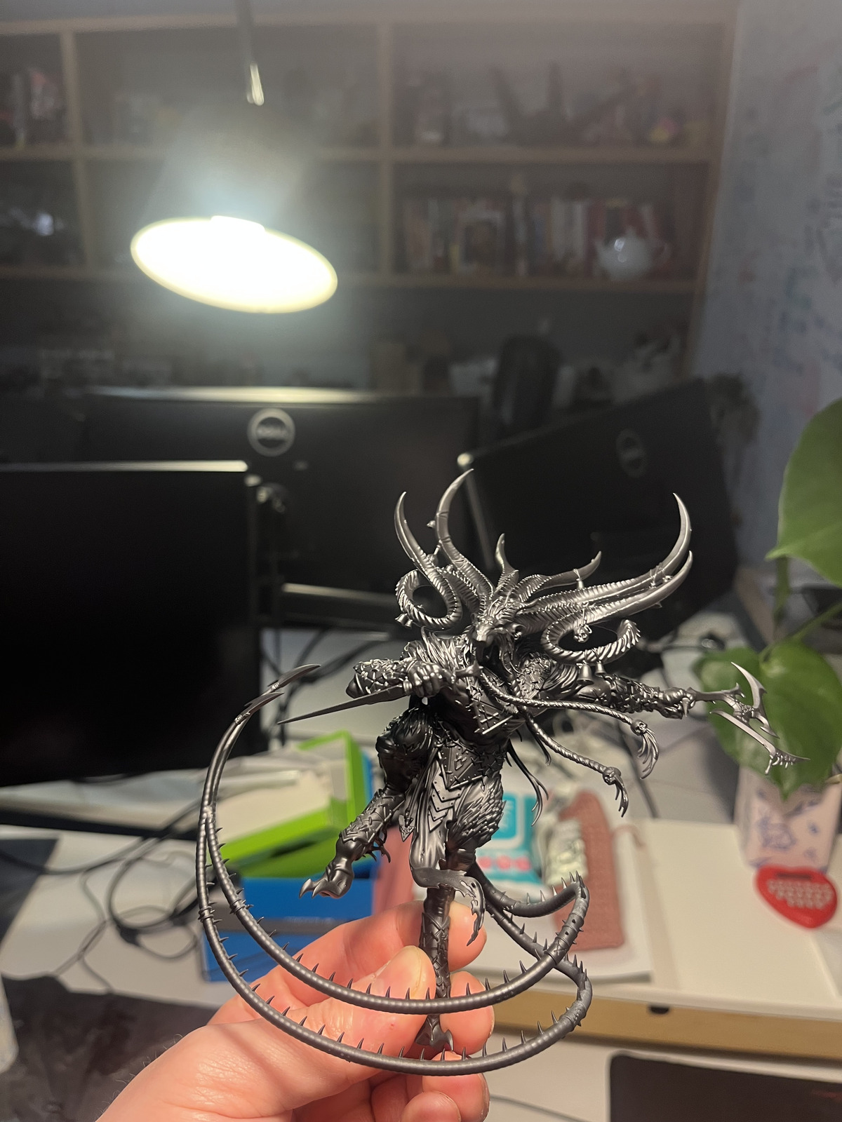 Primed Verminlord ready for paint