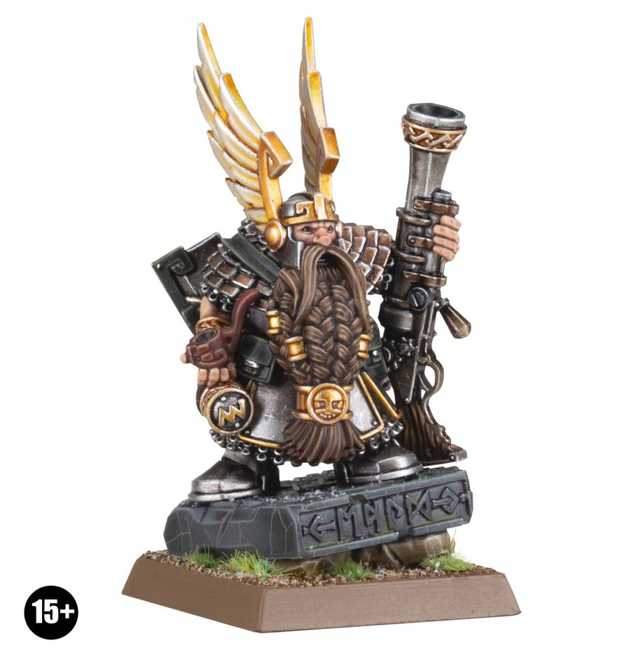 Another dwarf flying machine reference