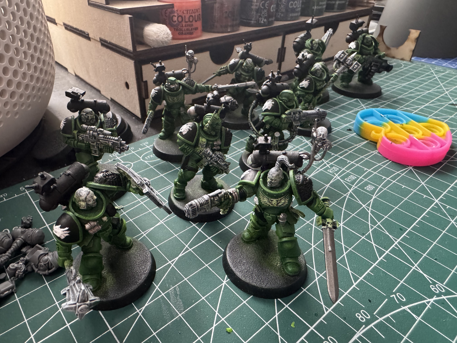 Kill Team painting in progress