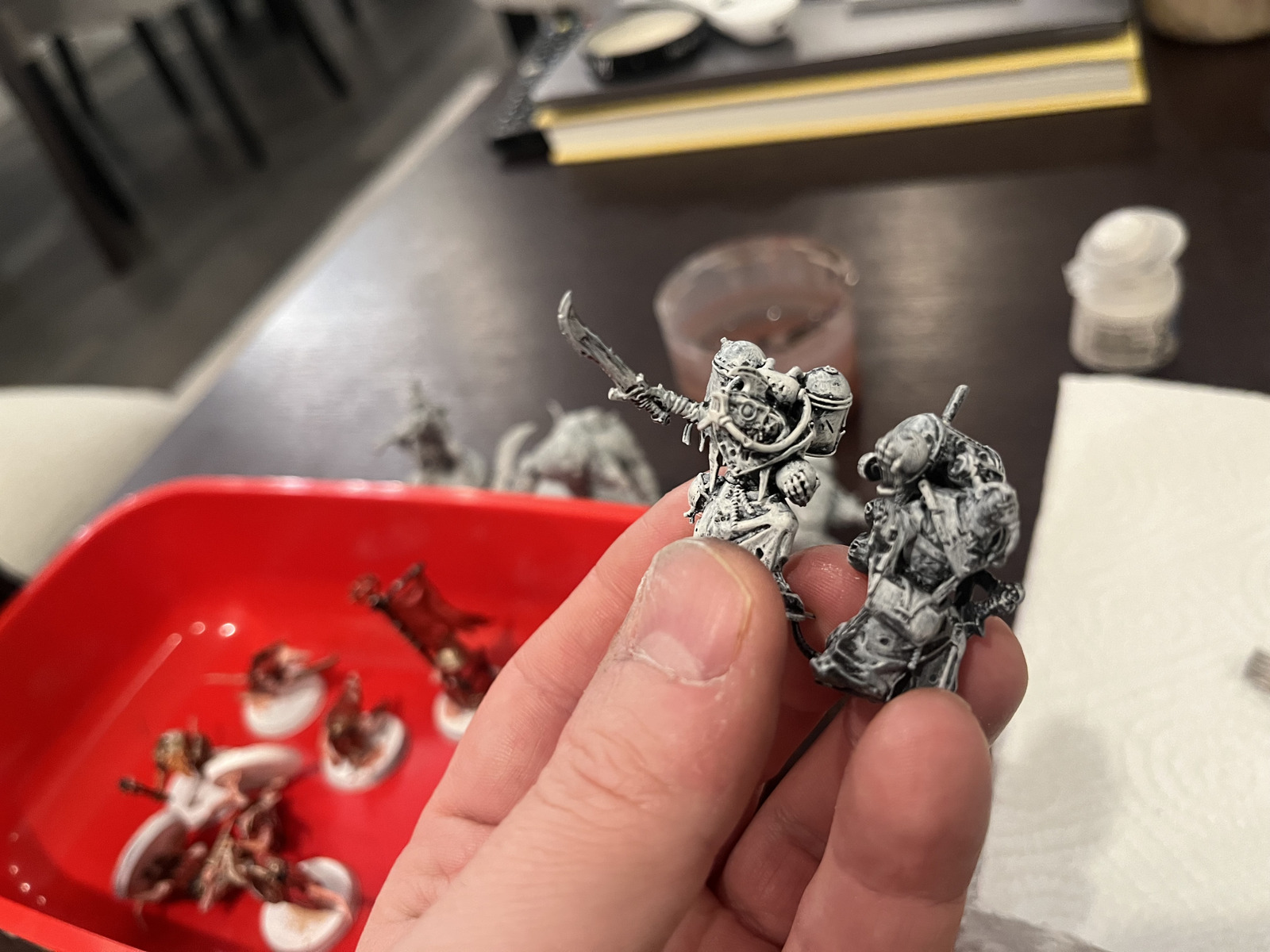 Primed Globadiers ready for slapchop experiments