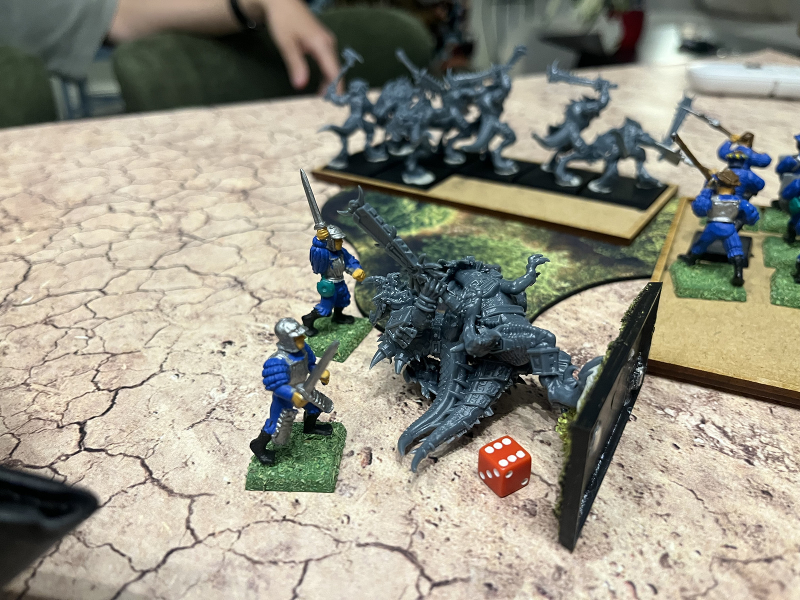 Aftermath of the central fight
