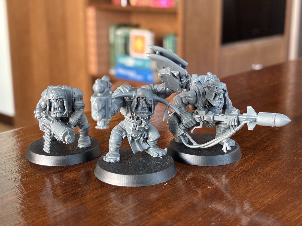 First three assembled orruks