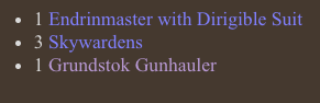 Exile Scavengers option