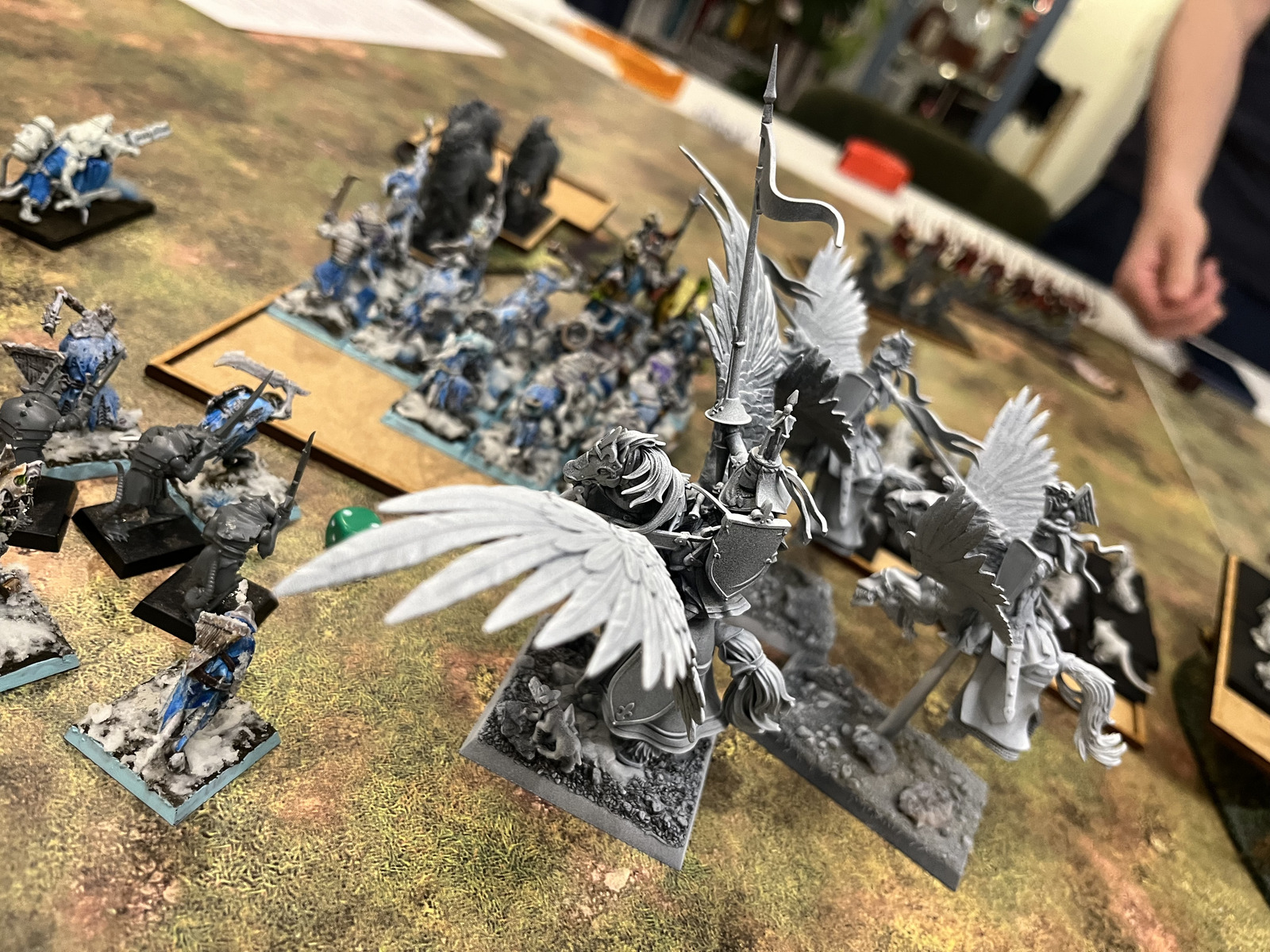 Main melee against the Skaven